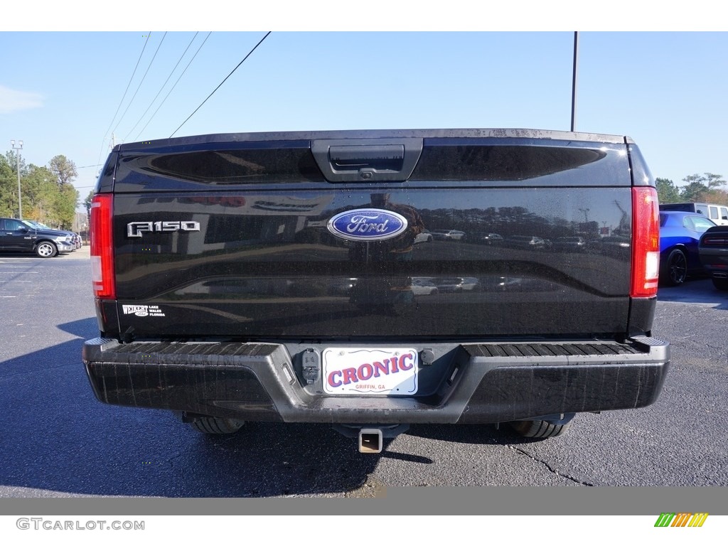 2017 F150 XL Regular Cab - Shadow Black / Earth Gray photo #6