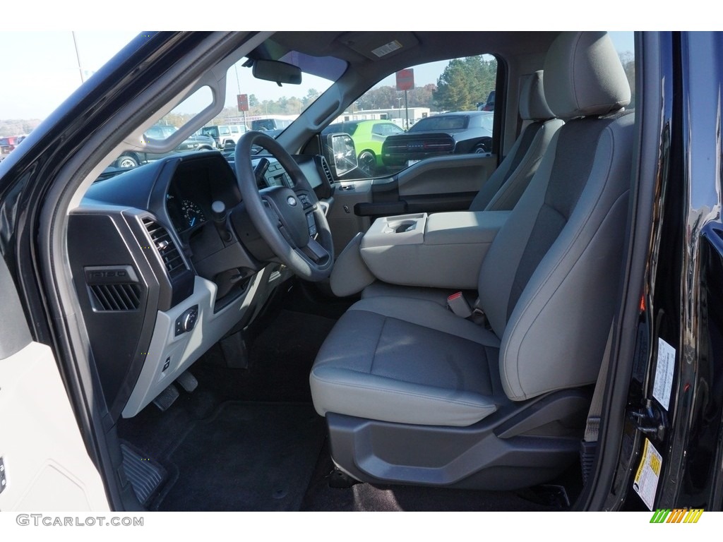 2017 F150 XL Regular Cab - Shadow Black / Earth Gray photo #9