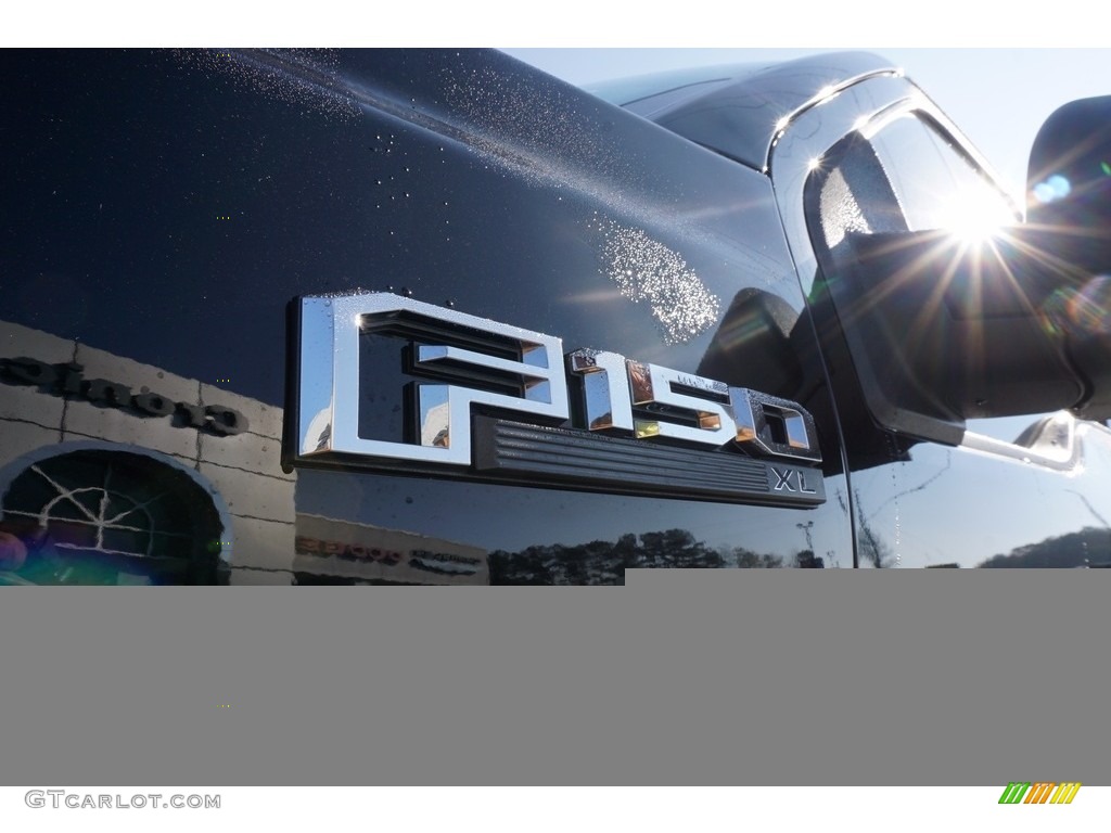 2017 F150 XL Regular Cab - Shadow Black / Earth Gray photo #13