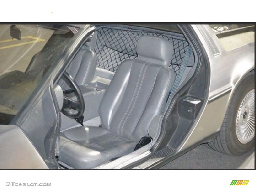 1981 Delorean DMC-12 Standard DMC-12 Model Front Seat Photos
