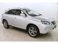 Silver Lining Metallic 2013 Lexus RX 450h AWD