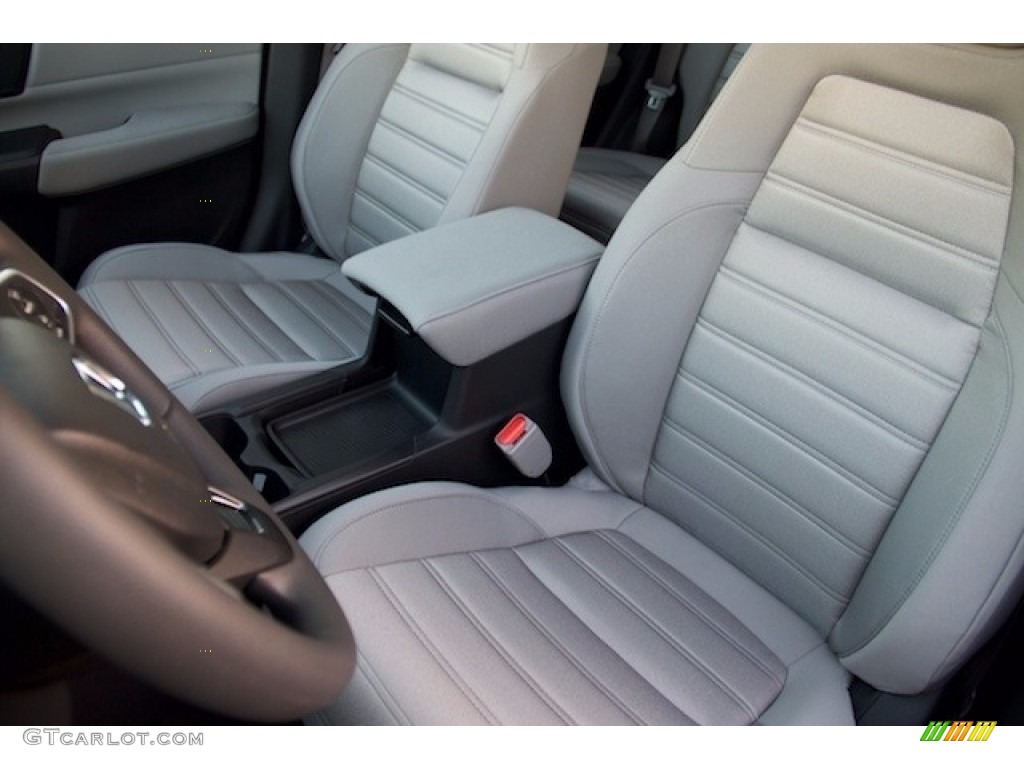 2018 CR-V LX - Basque Red Pearl II / Gray photo #10