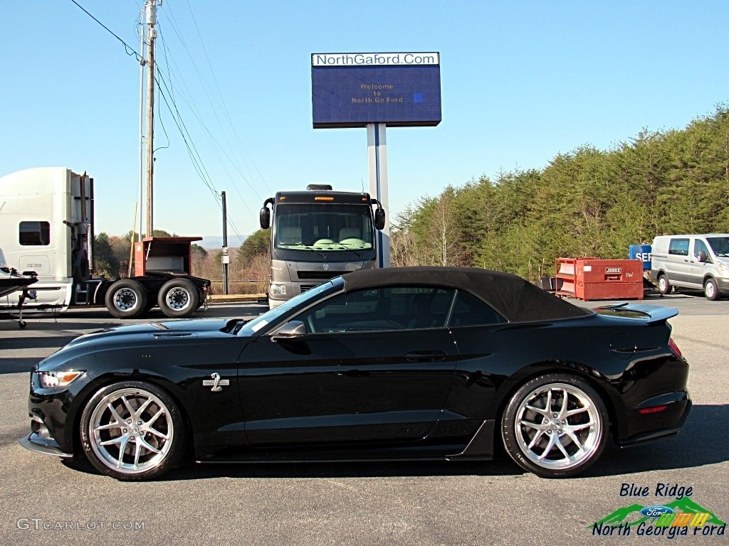 2017 Mustang Shelby Super Snake Convertible - Shadow Black / Ebony photo #11