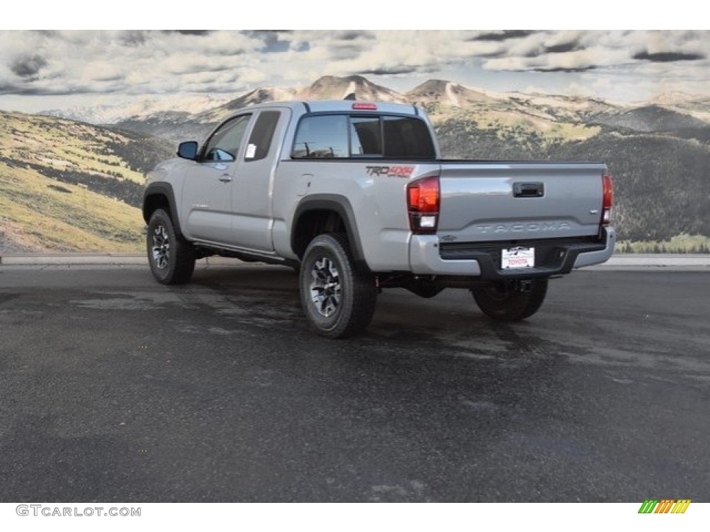2018 Tacoma TRD Off Road Access Cab 4x4 - Cement / Graphite w/Gun Metal photo #3