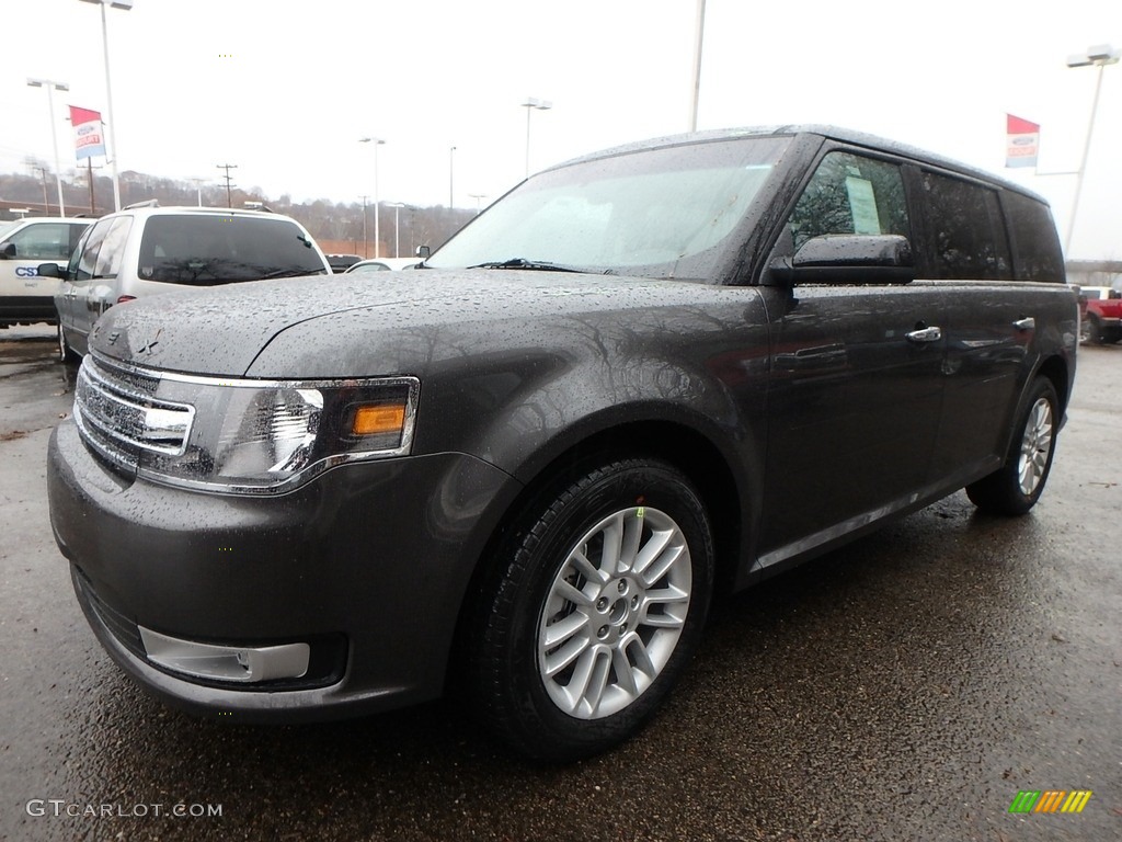 Magnetic 2018 Ford Flex SEL AWD Exterior Photo #124238275