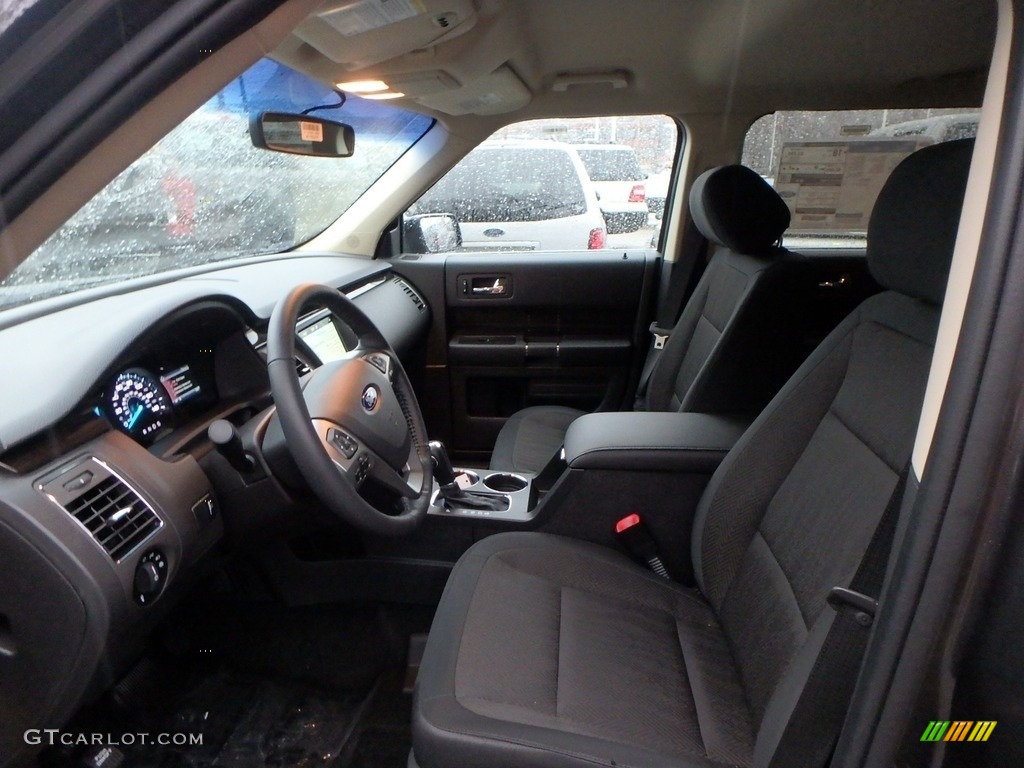 Charcoal Black Interior 2018 Ford Flex SEL AWD Photo #124238392