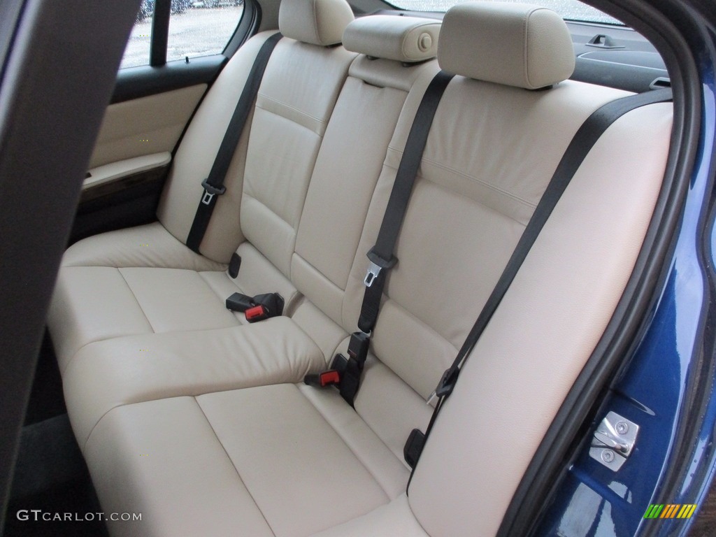 2011 3 Series 328i xDrive Sedan - Deep Sea Blue Metallic / Oyster/Black Dakota Leather photo #12