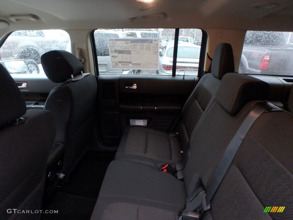 Charcoal Black Interior 2018 Ford Flex SEL AWD Photo #124238413