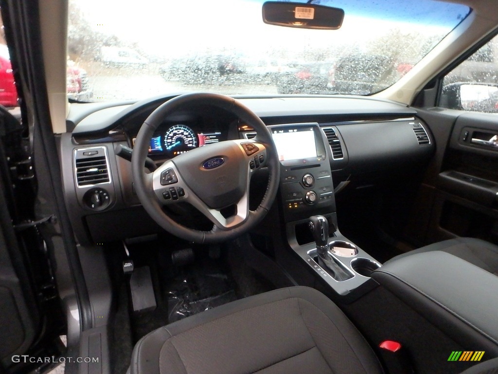 Charcoal Black Interior 2018 Ford Flex SEL AWD Photo #124238458