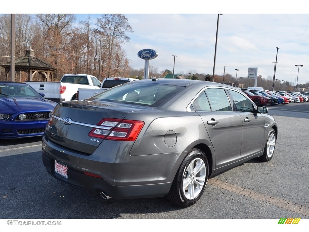 2015 Taurus SEL - Magnetic Metallic / Dune photo #3