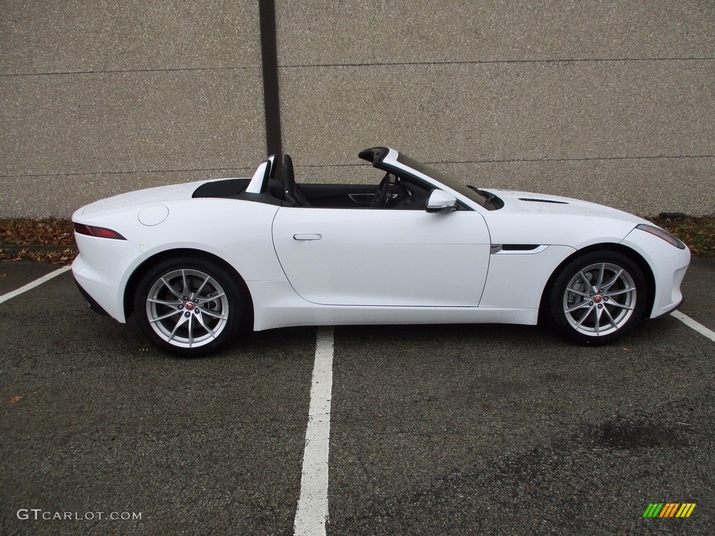 Fuji White 2018 Jaguar F-Type Convertible Exterior Photo #124239823