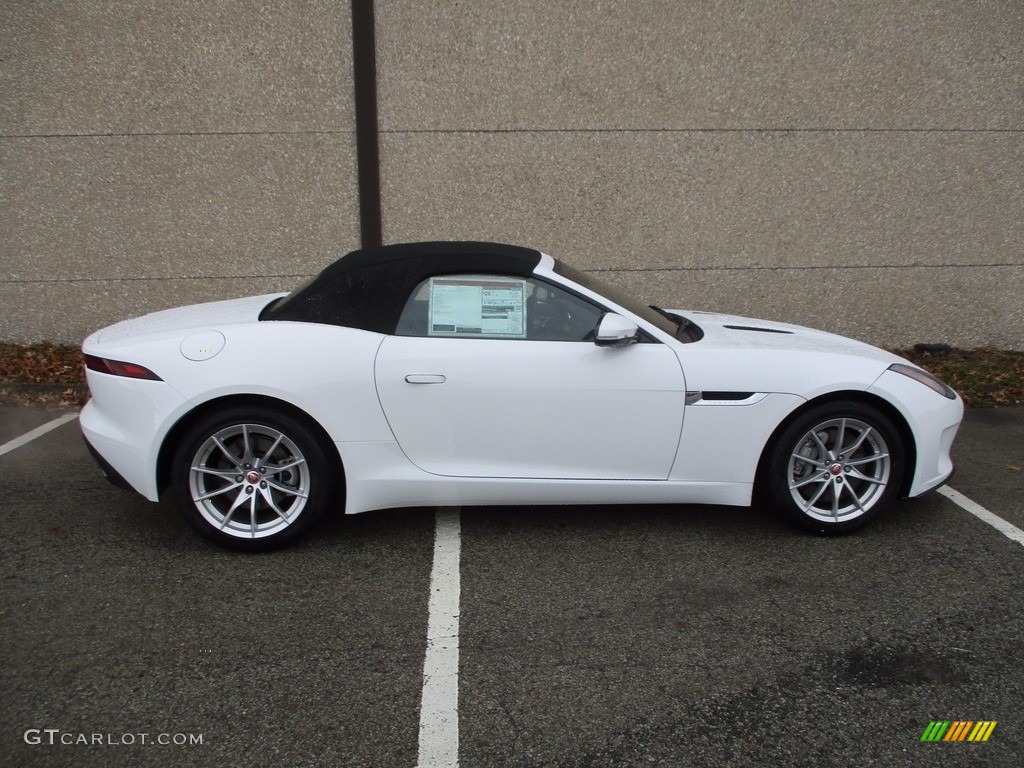 Fuji White 2018 Jaguar F-Type Convertible Exterior Photo #124240057
