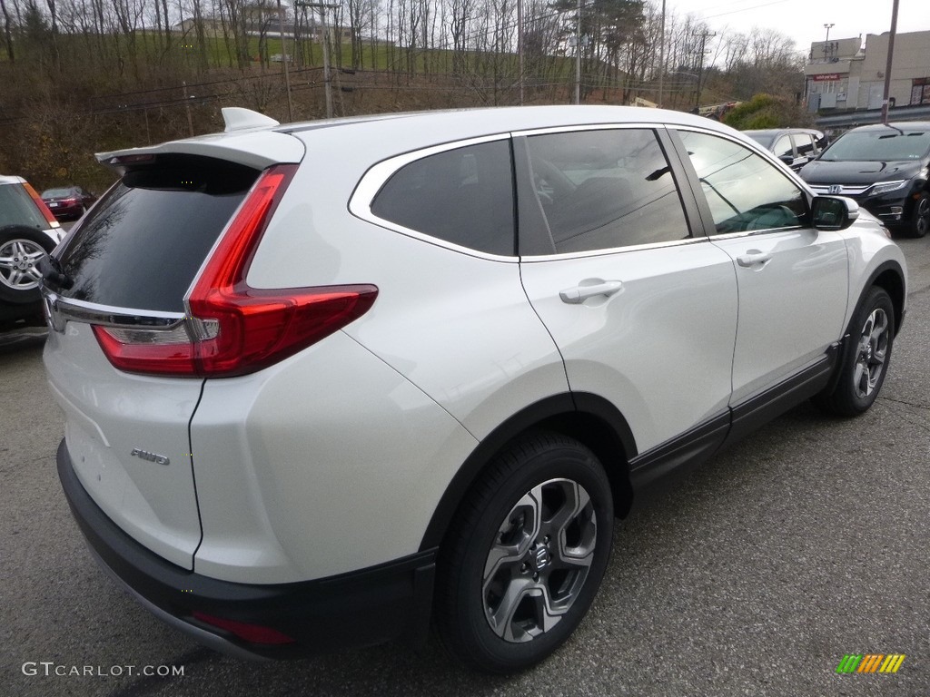 2018 CR-V EX AWD - White Diamond Pearl / Ivory photo #4