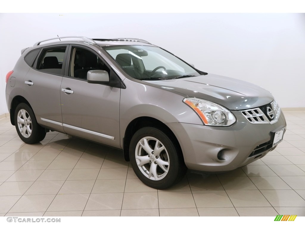 2011 Rogue SV AWD - Platinum Graphite / Black photo #1