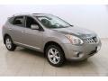 2011 Platinum Graphite Nissan Rogue SV AWD  photo #1