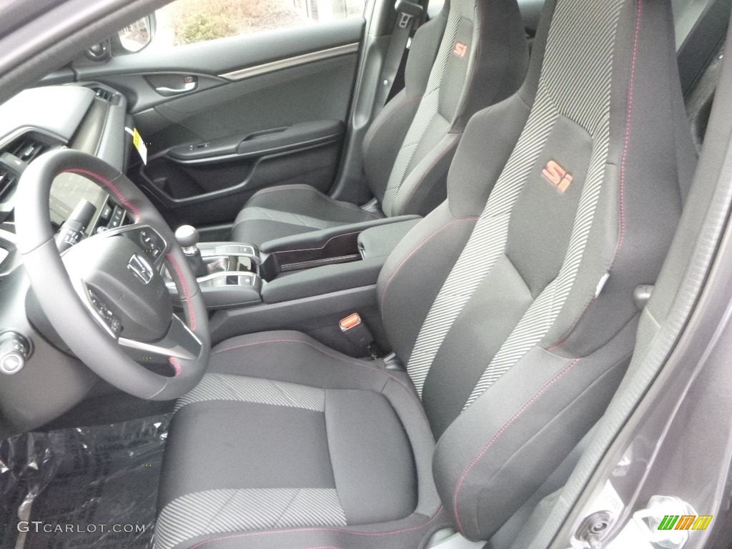 2018 Honda Civic Si Sedan Front Seat Photo #124243539