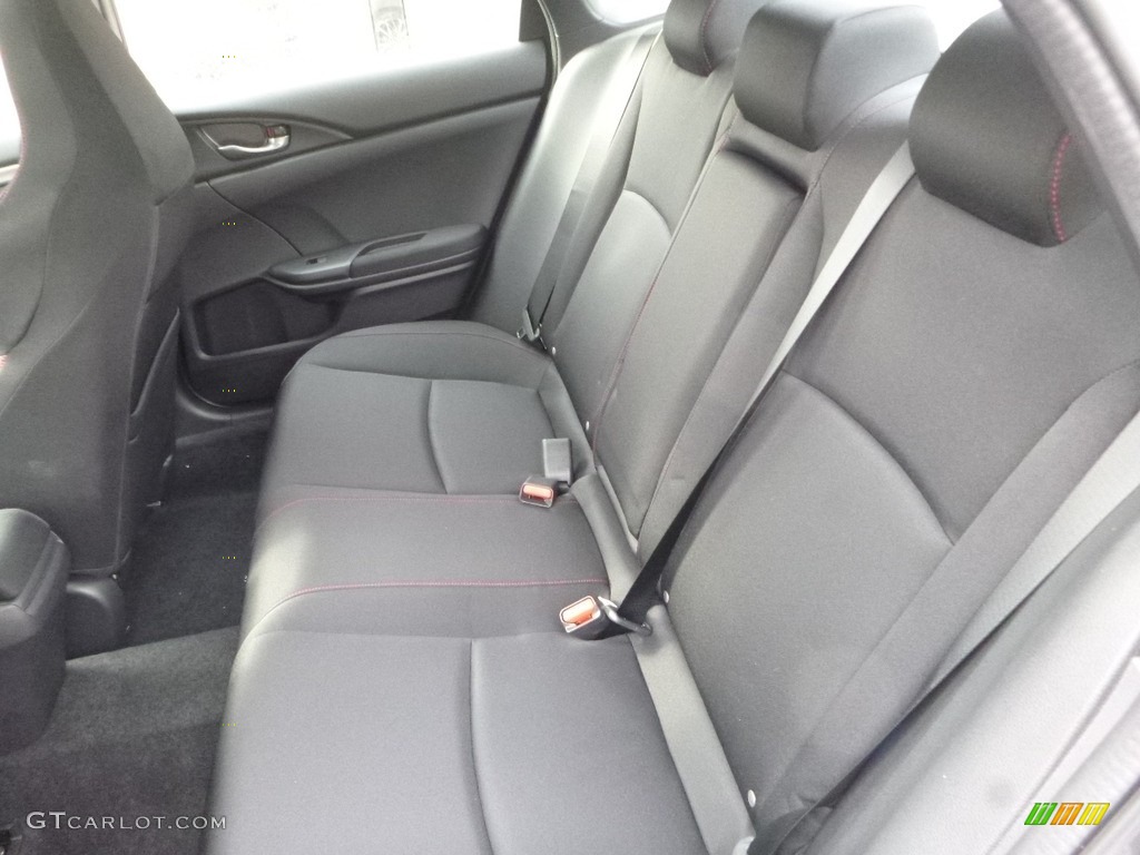 2018 Honda Civic Si Sedan Rear Seat Photo #124243568