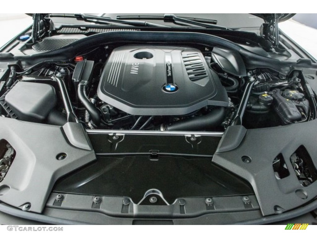2018 5 Series 540i Sedan - Dark Graphite Metallic / Black photo #8