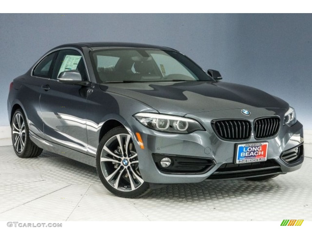 2018 2 Series 230i Coupe - Mineral Grey Metallic / Black photo #11