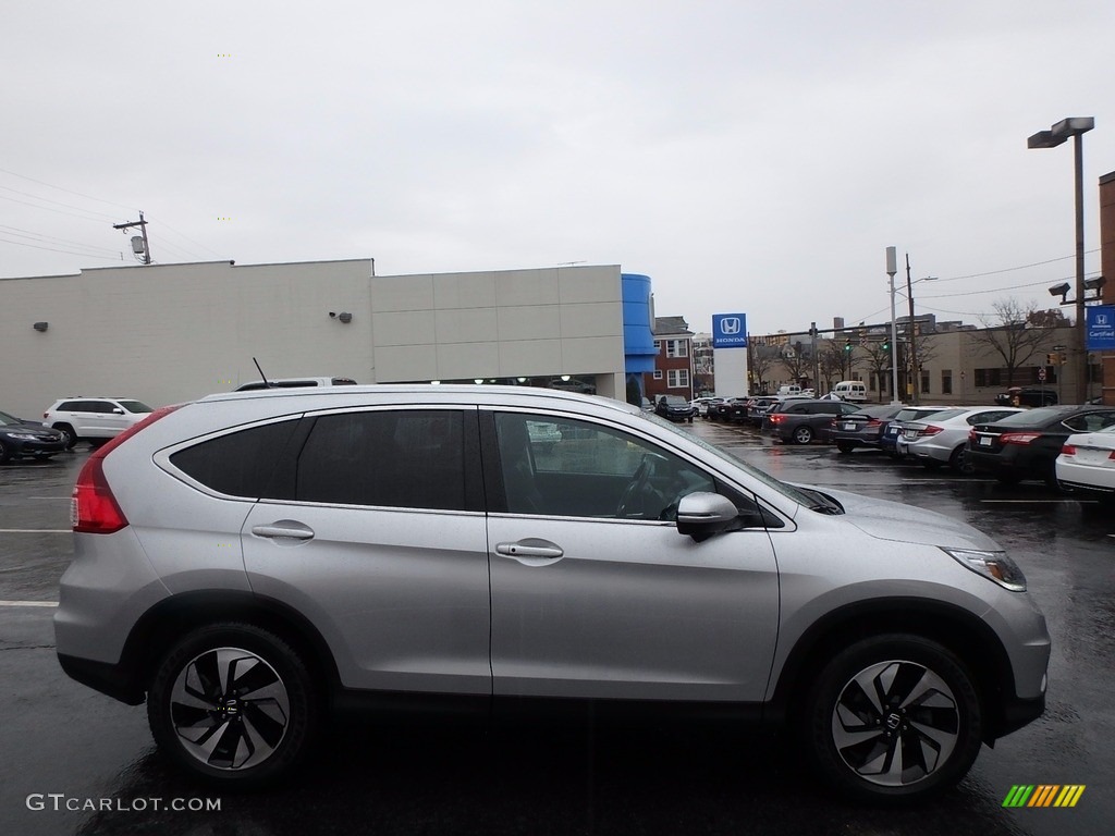 2016 CR-V Touring AWD - Alabaster Silver Metallic / Black photo #2