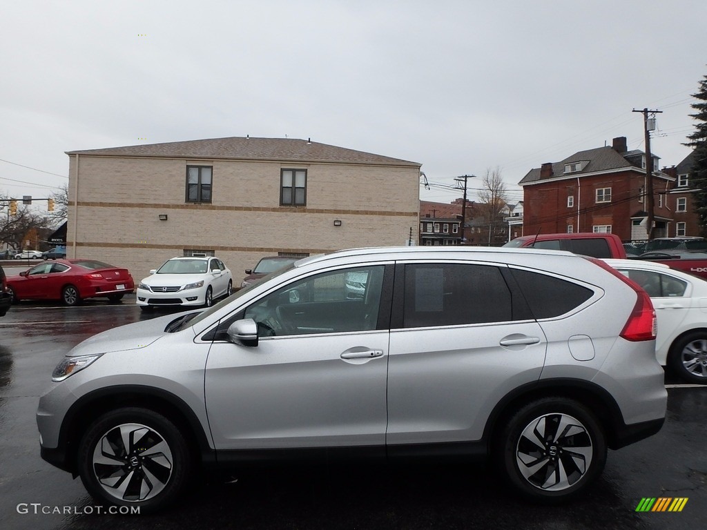 2016 CR-V Touring AWD - Alabaster Silver Metallic / Black photo #4