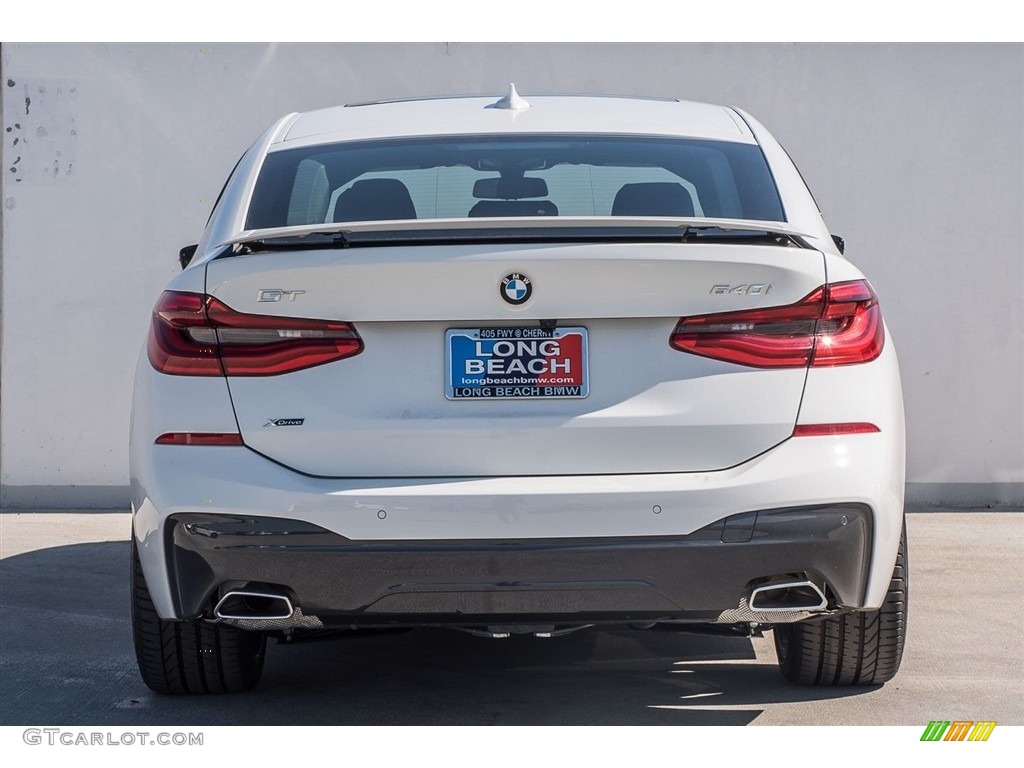 2018 6 Series 640i xDrive Gran Turismo - Alpine White / Black photo #4