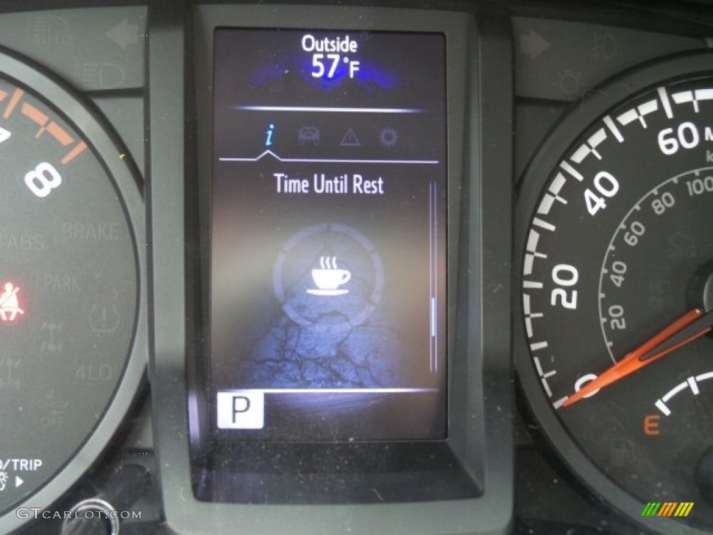 2018 Toyota Tacoma SR Double Cab 4x4 Gauges Photo #124245362