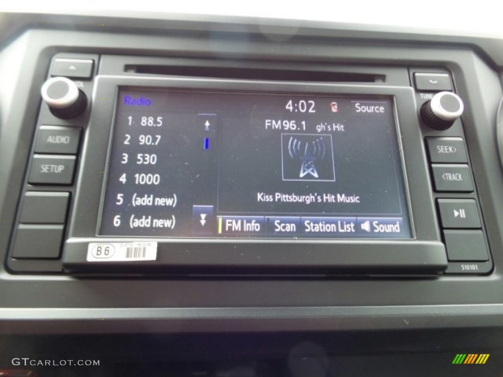 2018 Toyota Tacoma SR Double Cab 4x4 Controls Photo #124245479