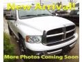 2004 Bright White Dodge Ram 1500 SLT Quad Cab 4x4  photo #1