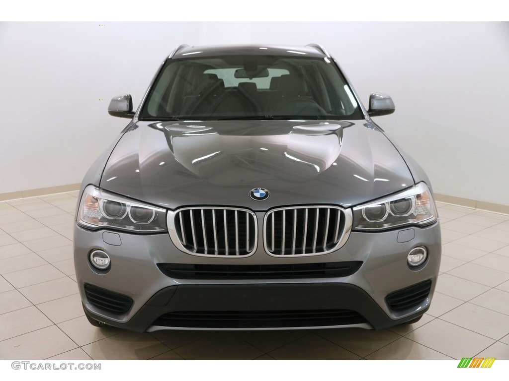 2016 X3 xDrive35i - Space Grey Metallic / Black photo #2