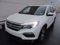 2016 White Diamond Pearl Honda Pilot EX-L AWD  photo #8