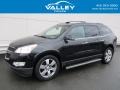 Black Granite Metallic 2011 Chevrolet Traverse LT AWD