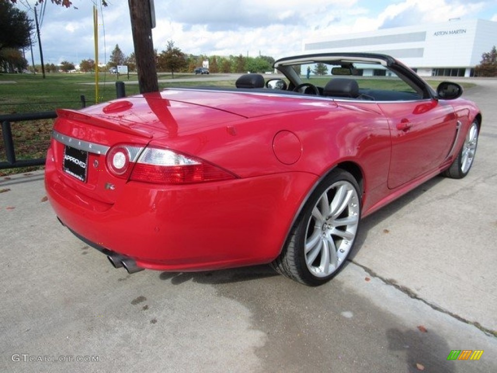 2007 XK XKR Convertible - Salsa Red / Charcoal photo #7