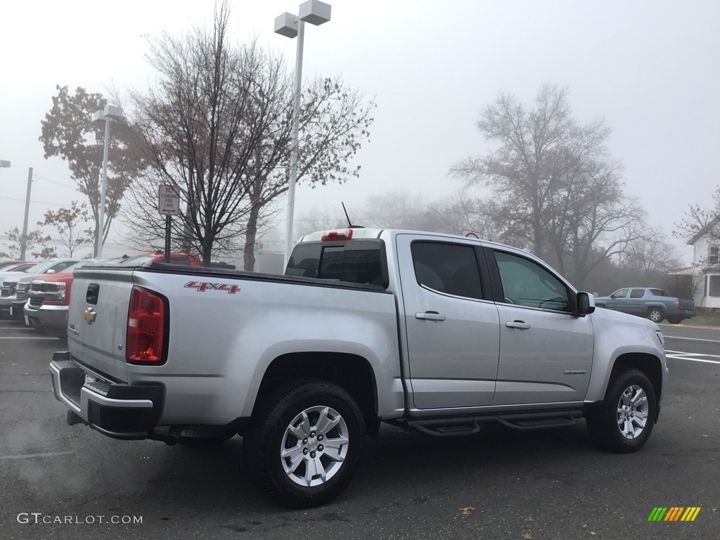 2017 Colorado LT Crew Cab 4x4 - Silver Ice Metallic / Jet Black photo #5