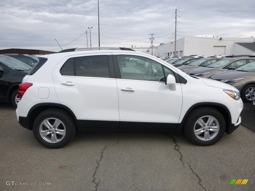 Summit White 2018 Chevrolet Trax LT Exterior Photo #124253654