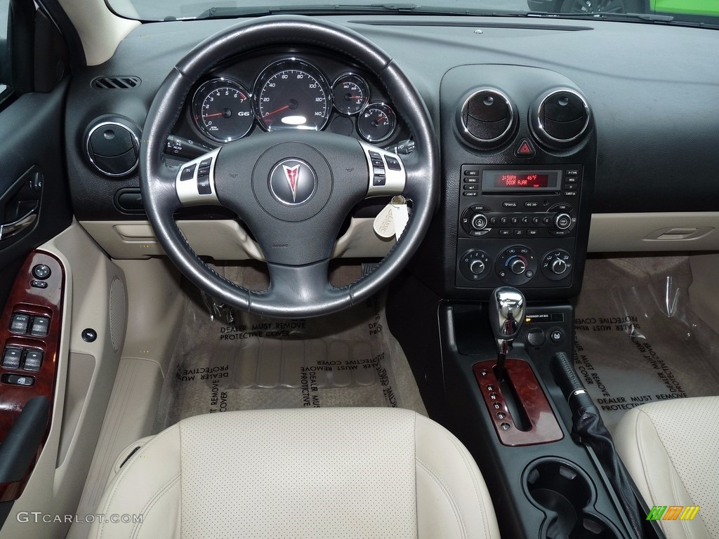 2009 G6 V6 Sedan - Summit White / Light Taupe photo #12