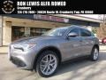 2018 Stromboli Gray Metallic Alfa Romeo Stelvio AWD  photo #1