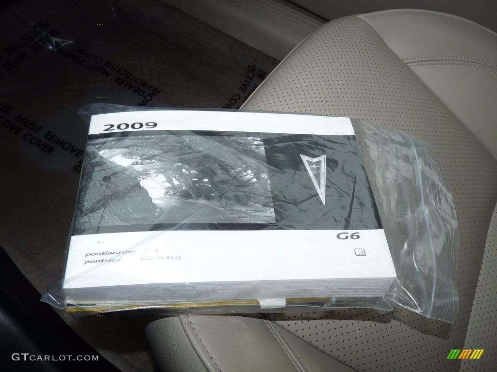 2009 G6 V6 Sedan - Summit White / Light Taupe photo #16