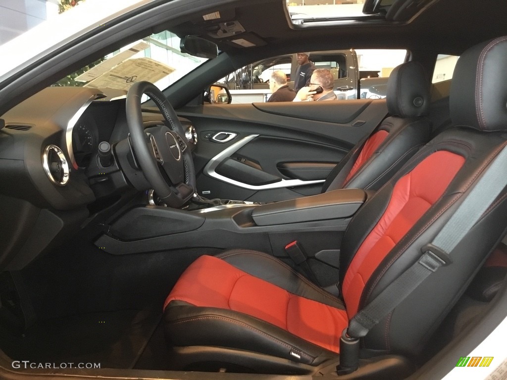 Jet Black Interior 2018 Chevrolet Camaro LT Coupe Photo #124255832