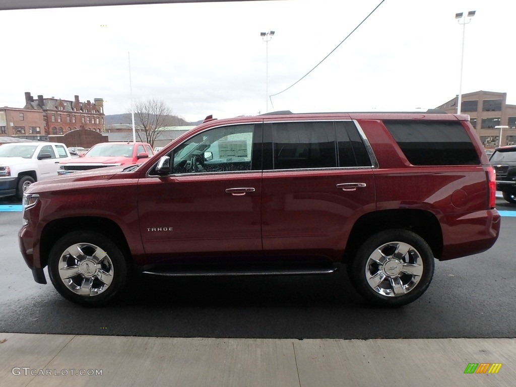 2018 Tahoe Premier 4WD - Siren Red Tintcoat / Jet Black photo #5