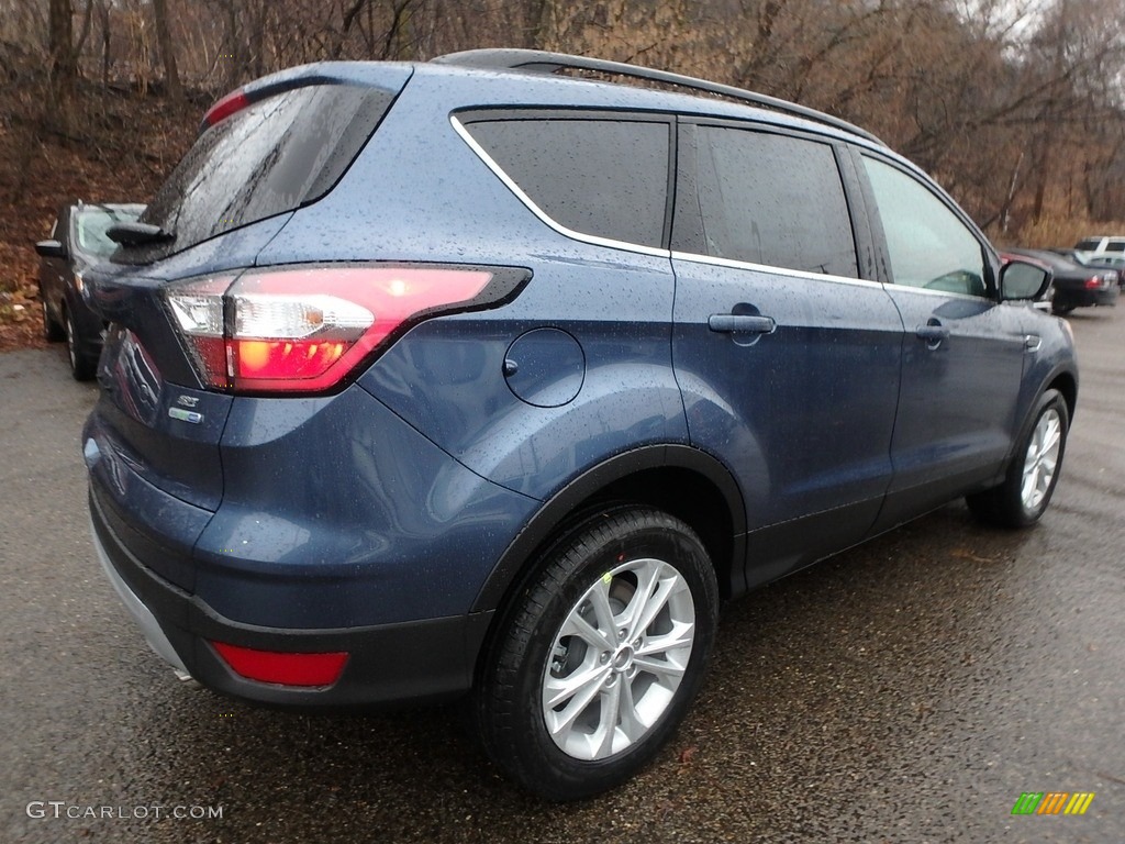 2018 Escape SE 4WD - Blue Metallic / Charcoal Black photo #2