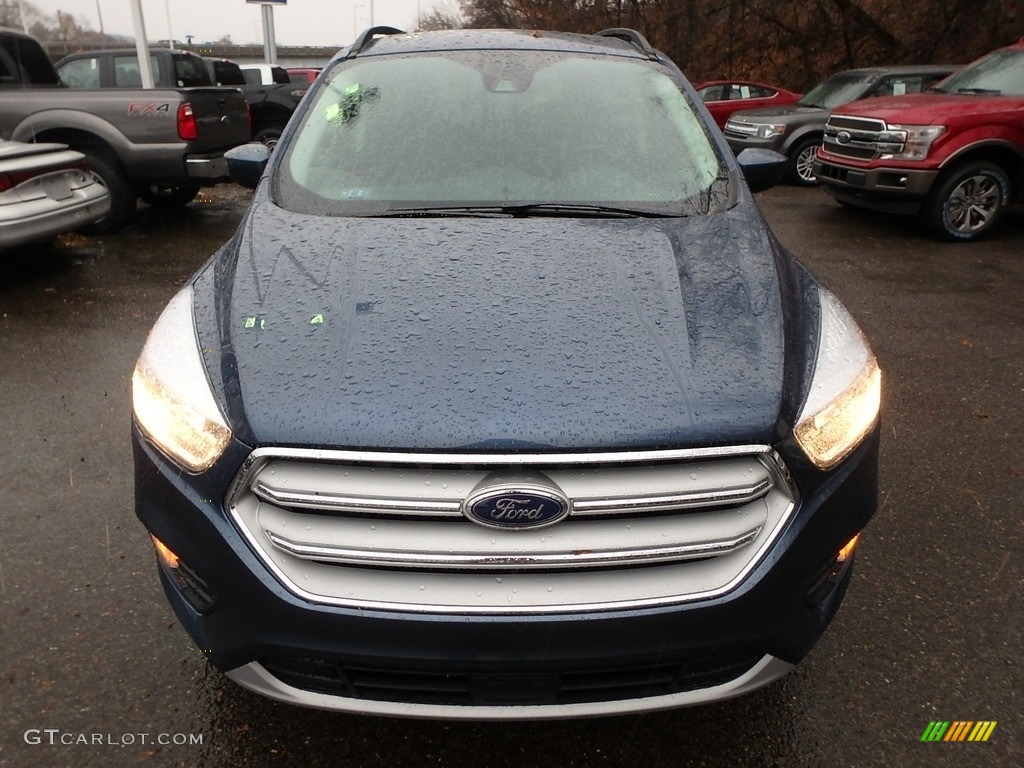 2018 Escape SE 4WD - Blue Metallic / Charcoal Black photo #8