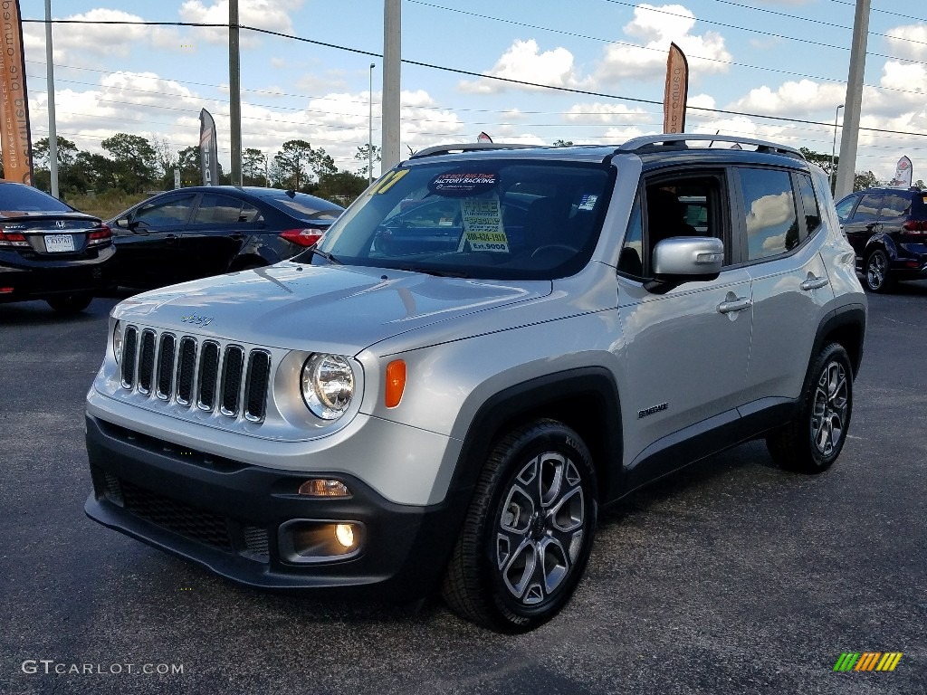 Glacier Metallic 2017 Jeep Renegade Limited Exterior Photo #124257524