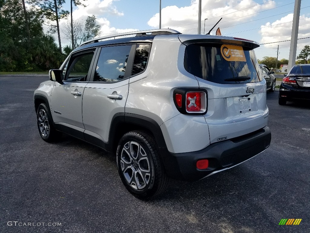 2017 Renegade Limited - Glacier Metallic / Black photo #3