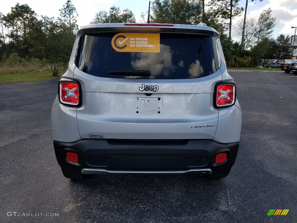 2017 Renegade Limited - Glacier Metallic / Black photo #4
