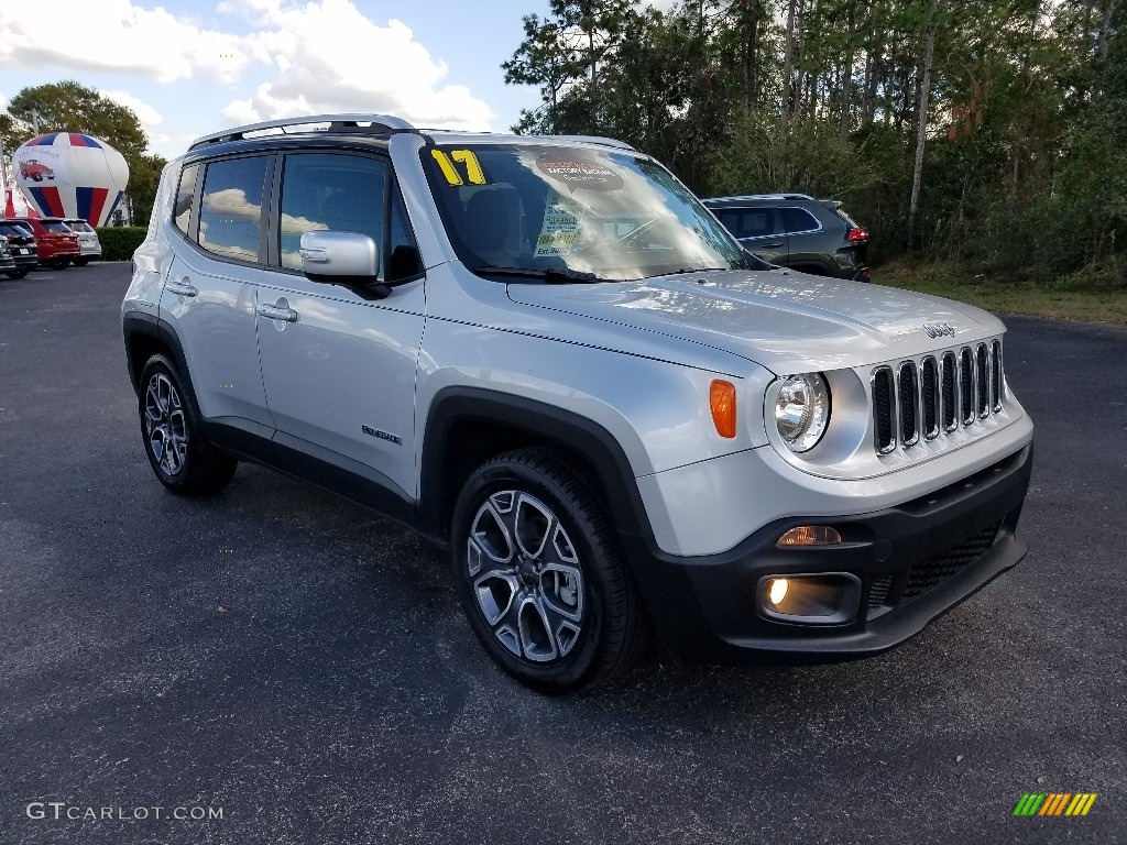 Glacier Metallic 2017 Jeep Renegade Limited Exterior Photo #124257542