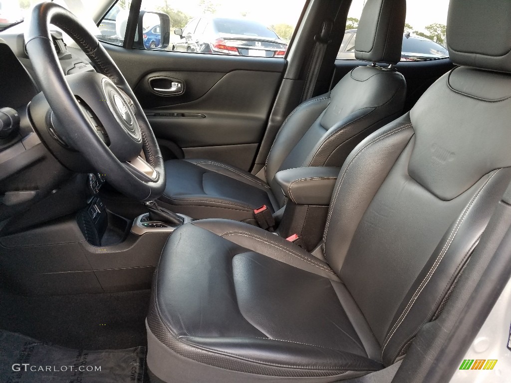 2017 Jeep Renegade Limited Front Seat Photo #124257548