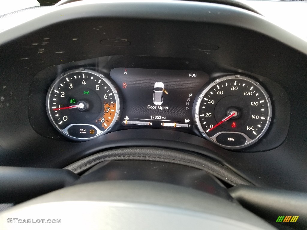 2017 Jeep Renegade Limited Gauges Photo #124257563