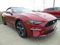 2018 Ruby Red Ford Mustang EcoBoost Premium Convertible  photo #1