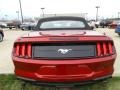 2018 Ruby Red Ford Mustang EcoBoost Premium Convertible  photo #5